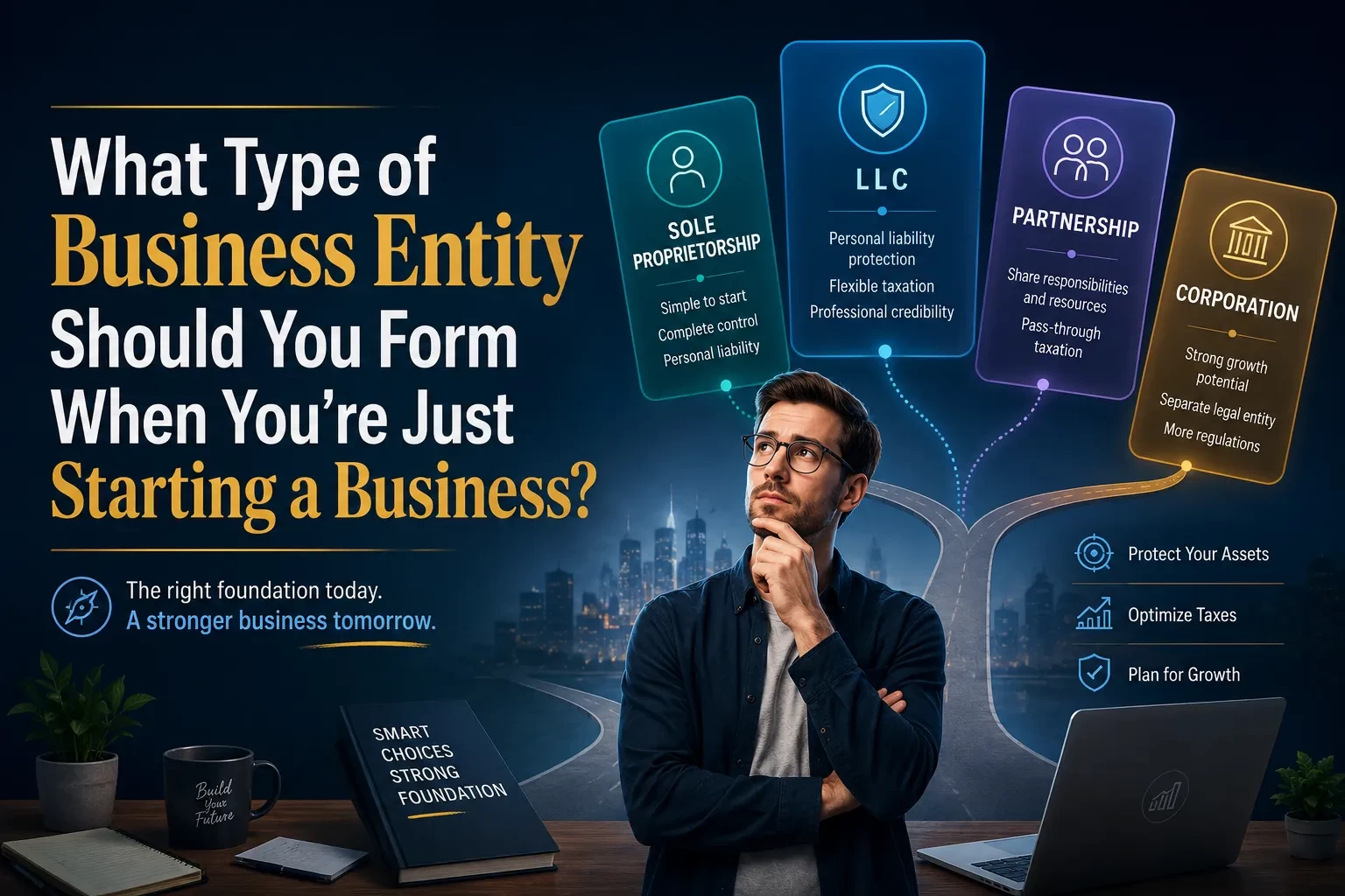 What Type of Business Entity Should You Form When You’re Just Starting a Business?