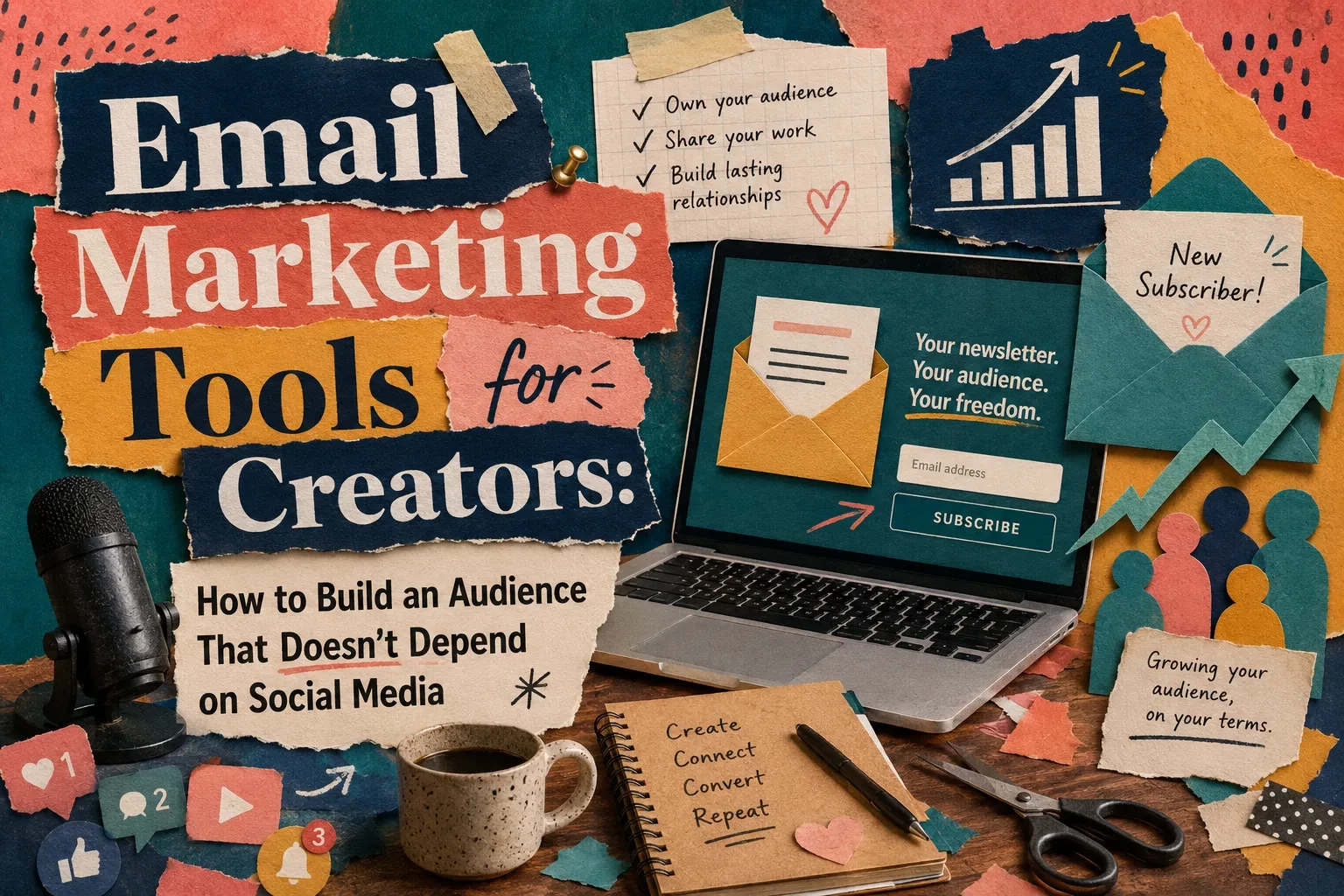 Email Marketing Tools for Creators: How to Build an Audience That Doesn’t Depend on Social Media