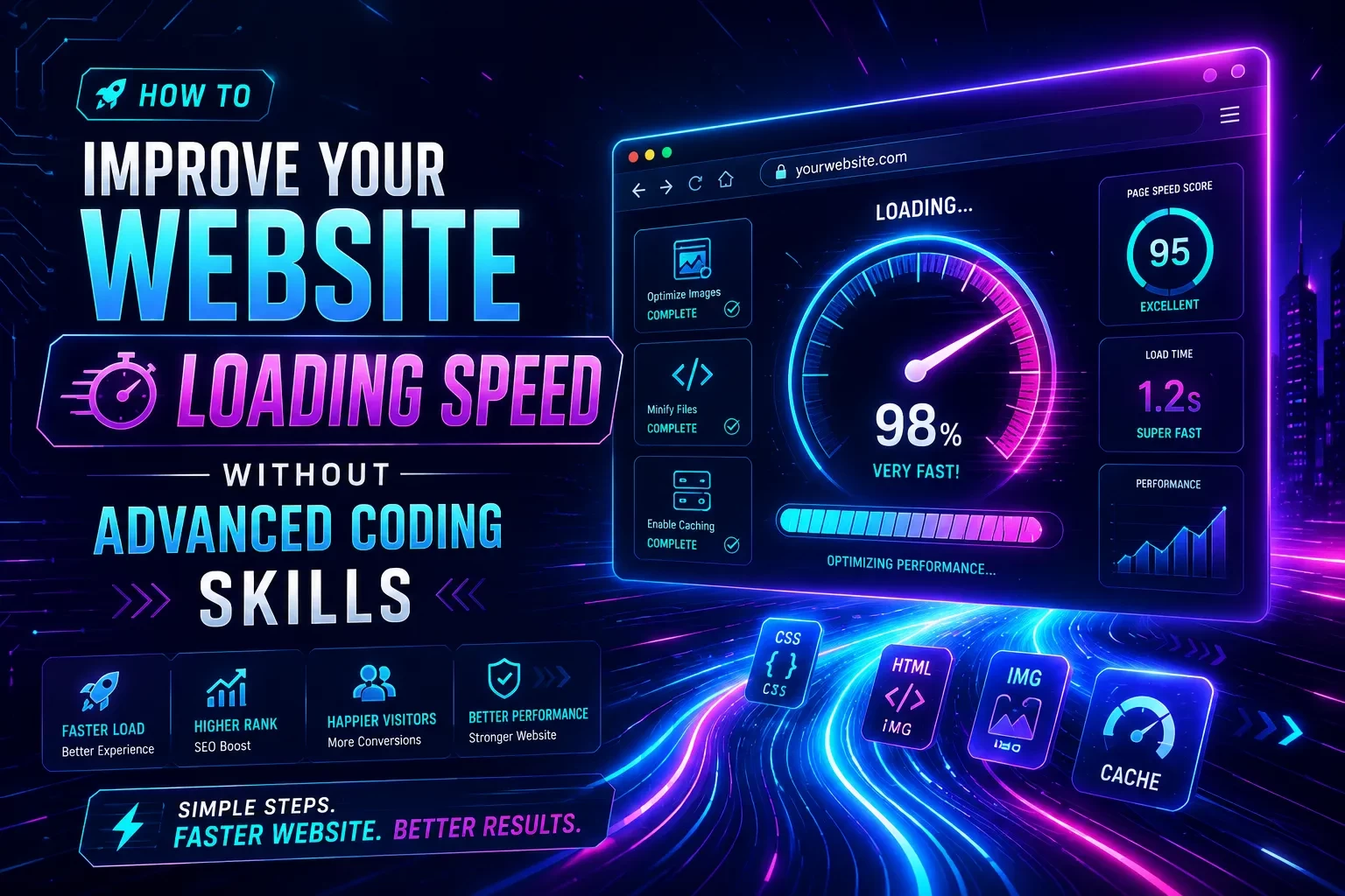 How to Improve Your Website Loading Speed Without Advanced Coding Skills